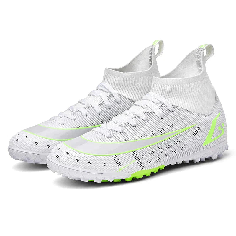 Kids’ Indoor/Artificial Turf Football Boots – Sock-Fit Junior Trainers