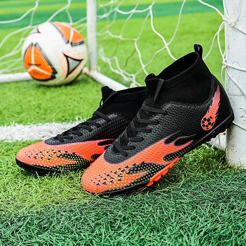 Kids’ Society Football Boots – Sock-Fit Junior Trainers