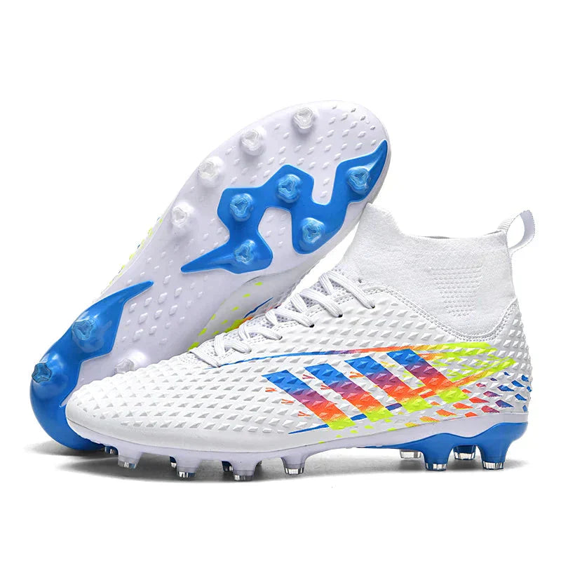 Professional High-Top Football Boots – Firm Ground Grip