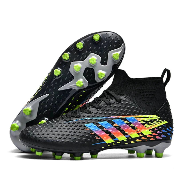 Professional High-Top Football Boots – Firm Ground Grip